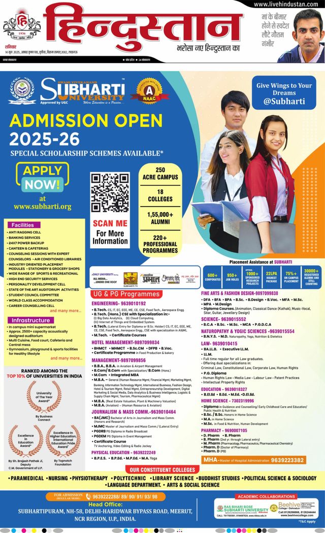 Hindustan Times Hindi Lucknow