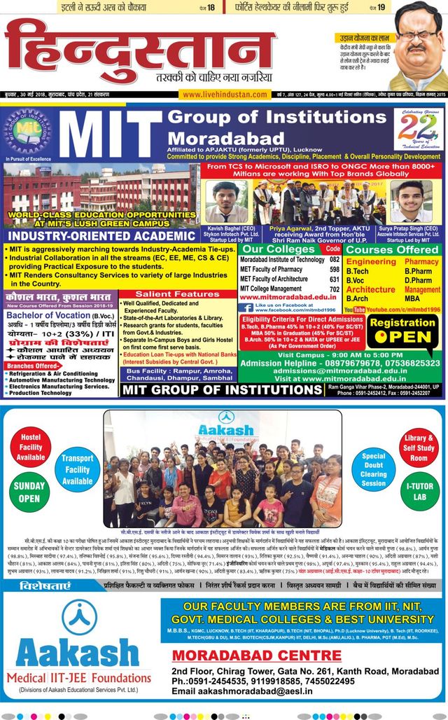 Hindustan Times Hindi Moradabad