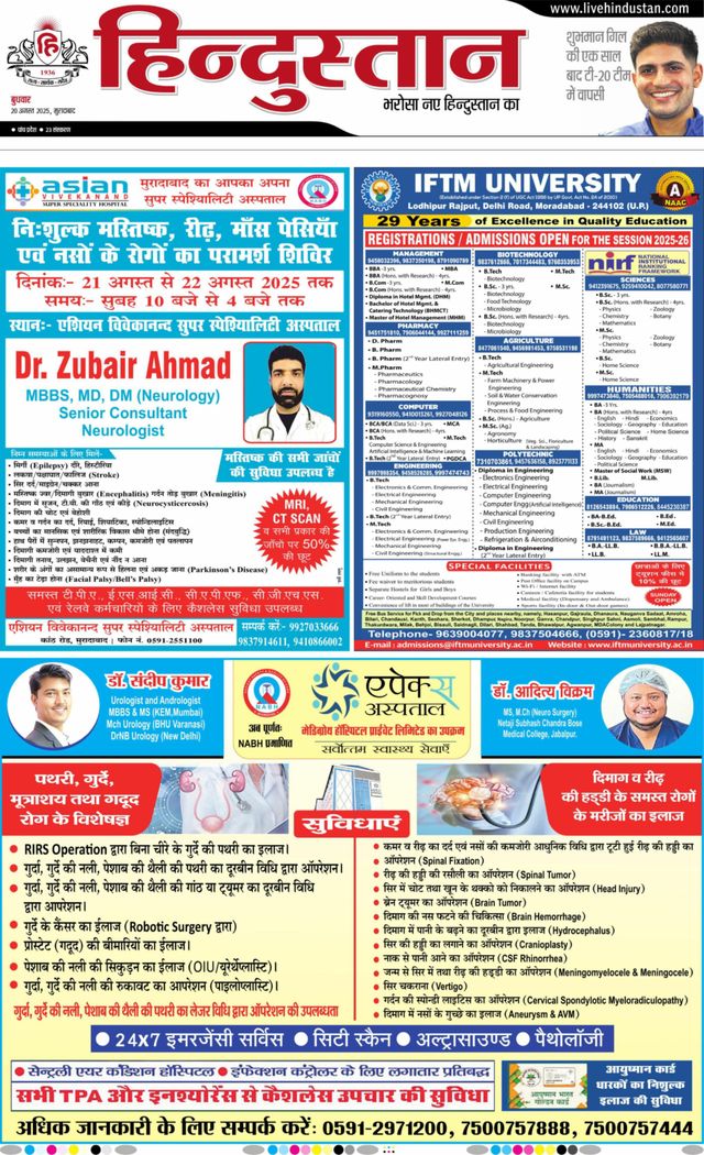 Hindustan Times Hindi Moradabad