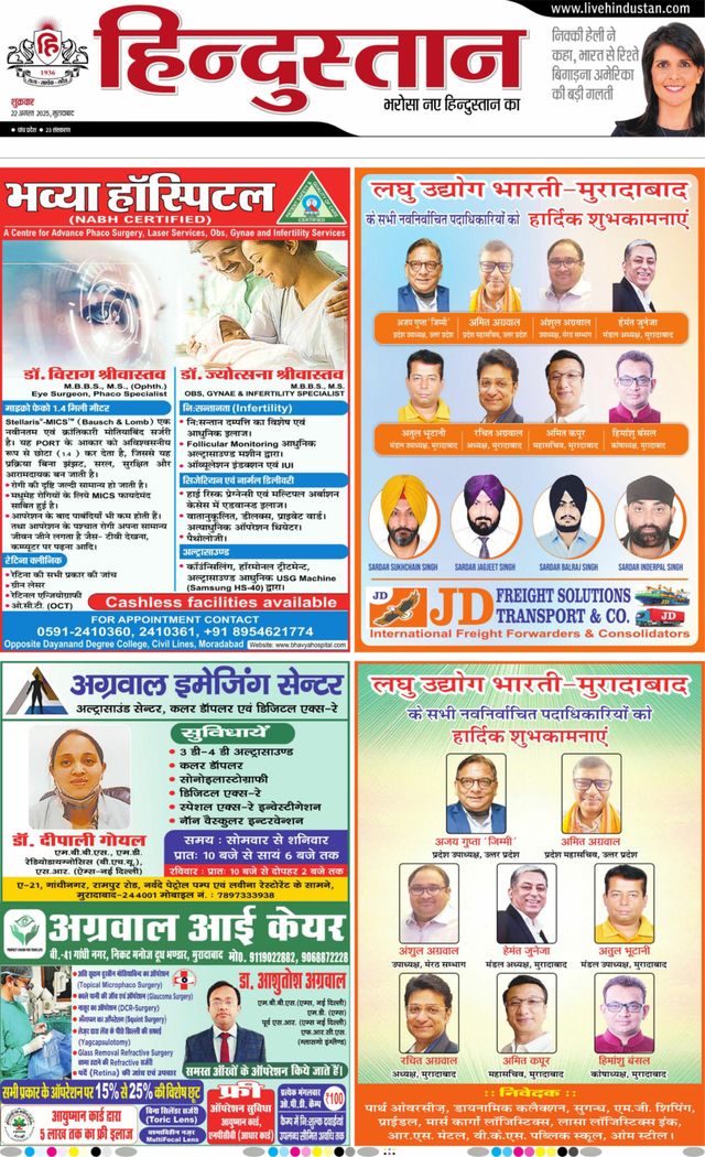 Hindustan Times Hindi Moradabad