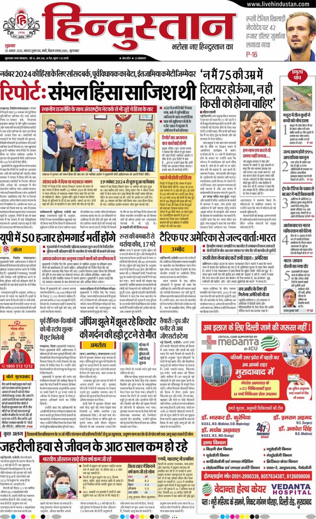 Hindustan Times Hindi Moradabad