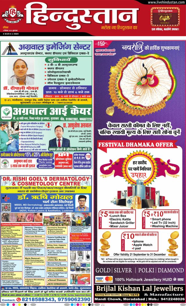 Hindustan Times Hindi Moradabad