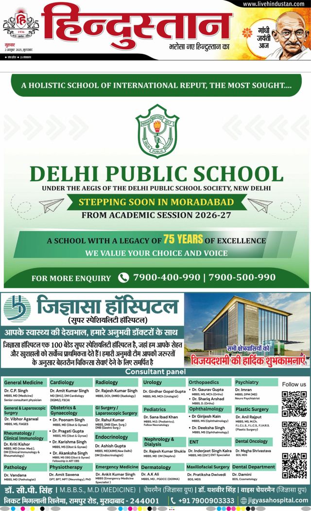 Hindustan Times Hindi Moradabad