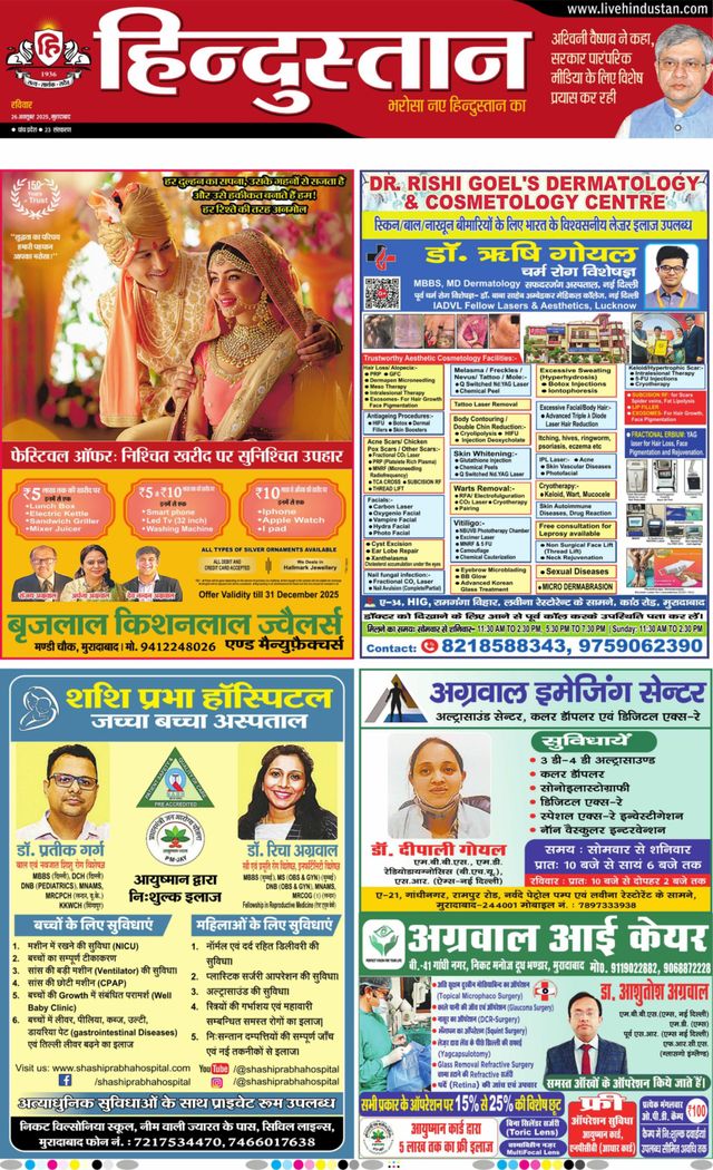 Hindustan Times Hindi Moradabad