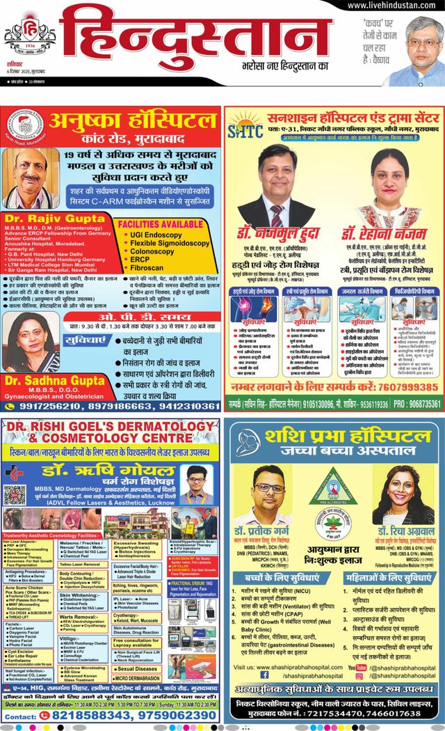 Hindustan Times Hindi Moradabad