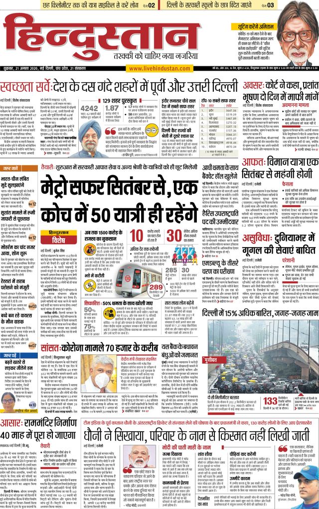Hindustan Times Hindi New Delhi