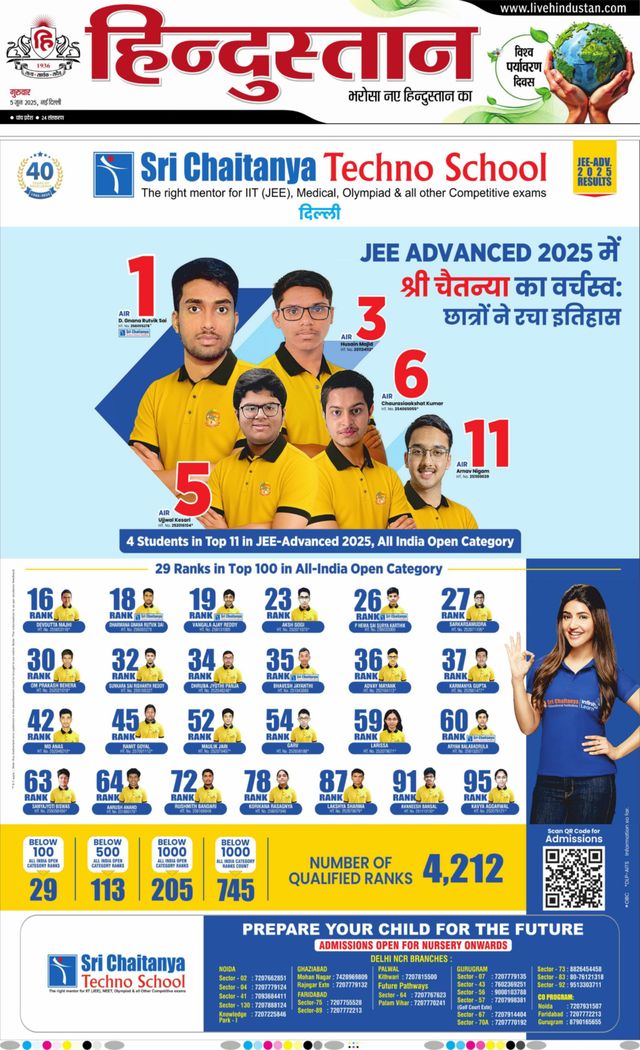Hindustan Times Hindi New Delhi