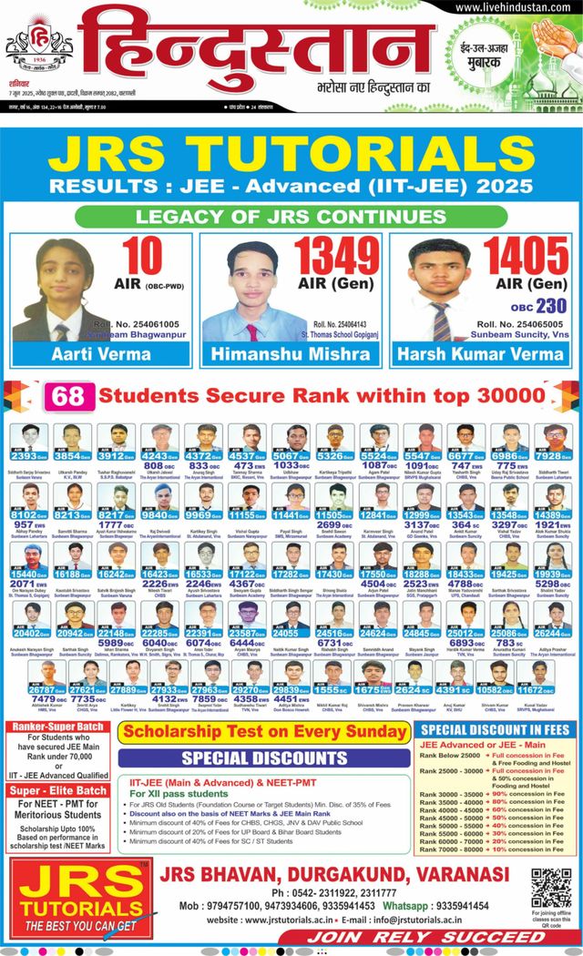 Hindustan Times Hindi Varanasi