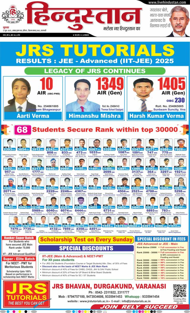 Hindustan Times Hindi Varanasi