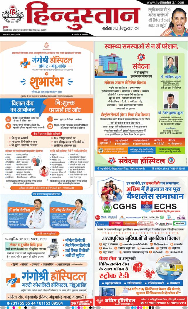 Hindustan Times Hindi Varanasi