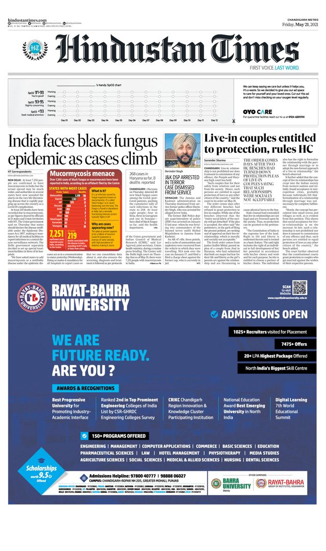 Hindustan Times Chandigarh