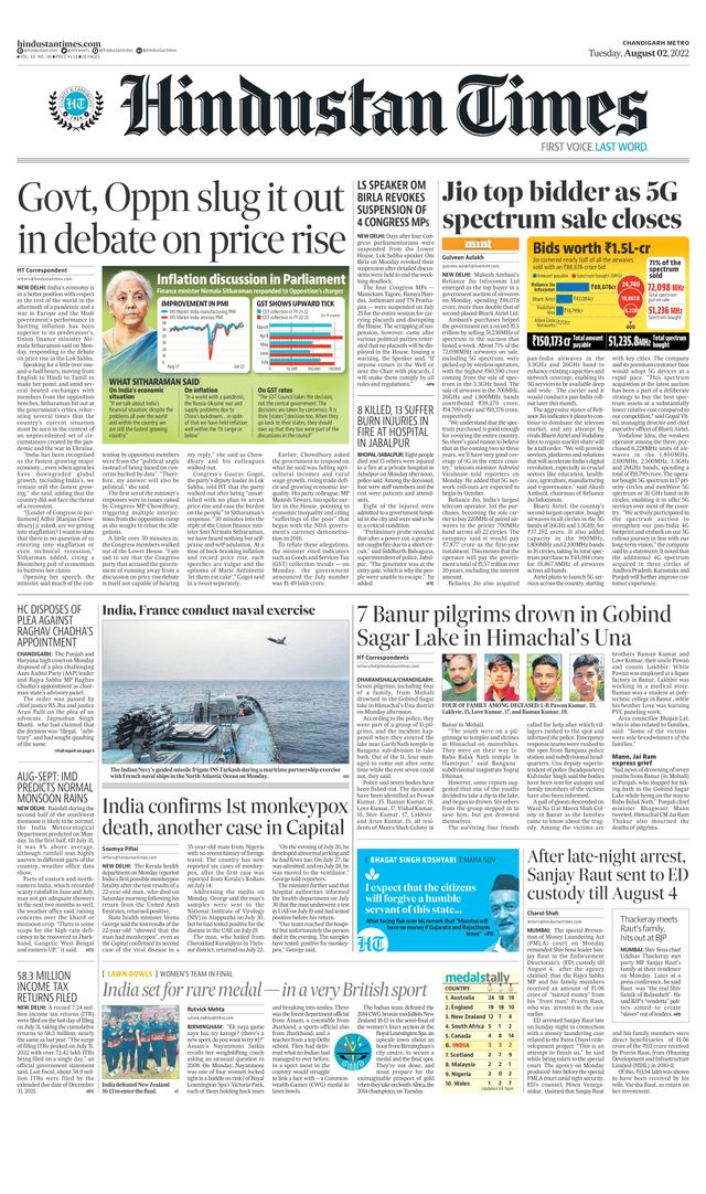 Hindustan Times Chandigarh