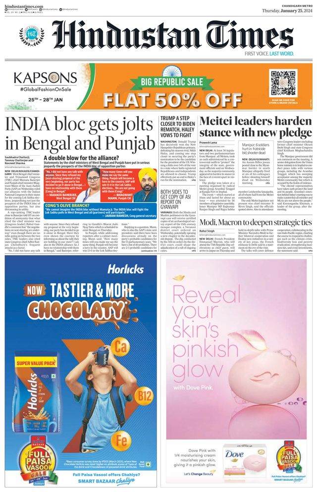 Hindustan Times Chandigarh