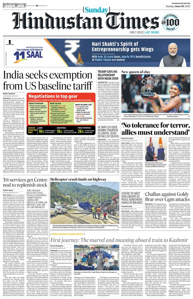 Hindustan Times Chandigarh