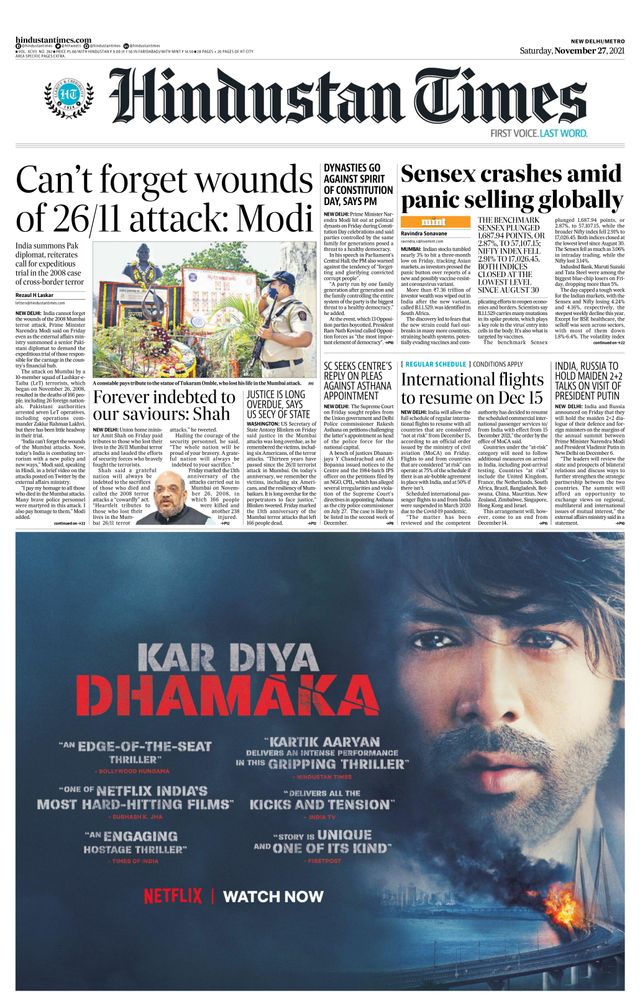 Hindustan Times Delhi
