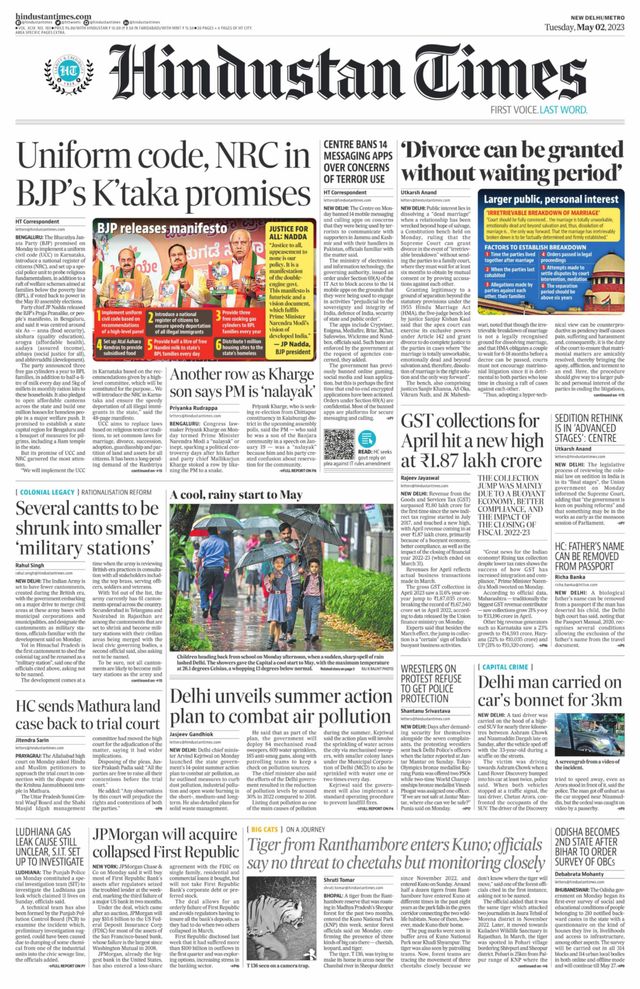 Hindustan Times Delhi