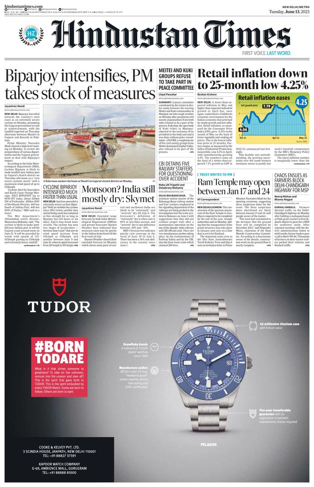 Hindustan Times Delhi