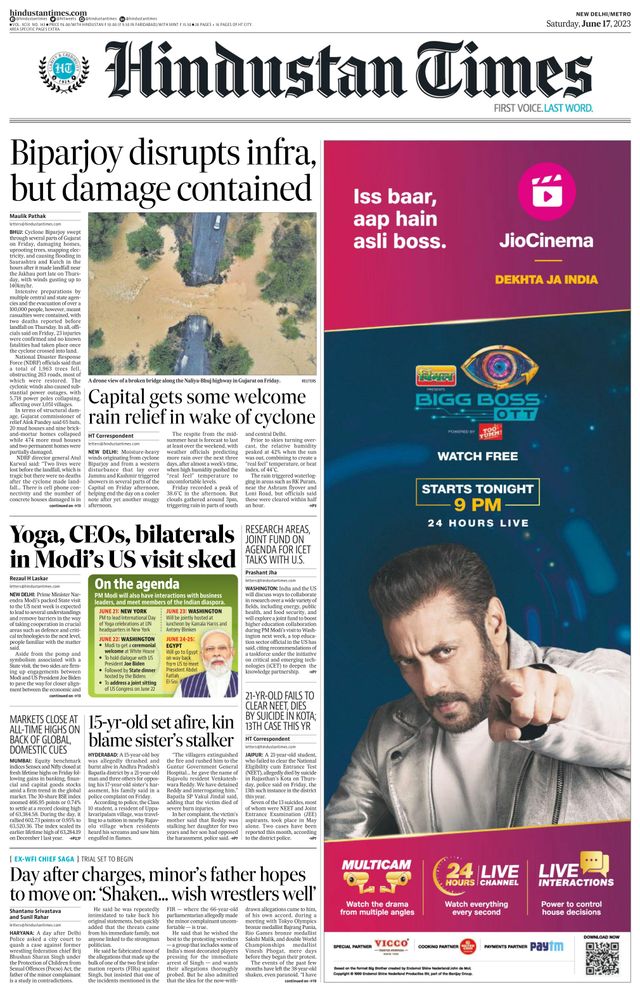 Hindustan Times Delhi