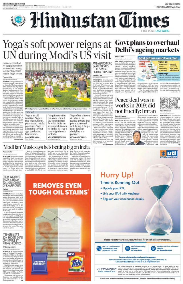 Hindustan Times Delhi