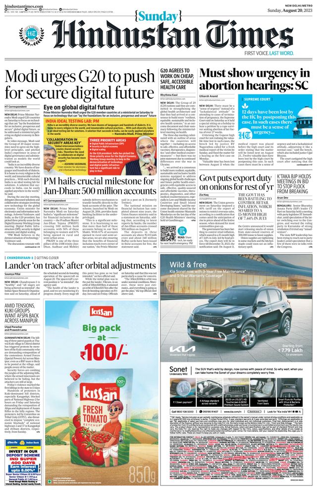 Hindustan Times Delhi