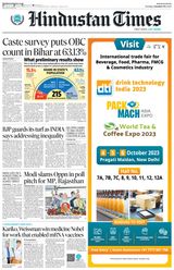 Hindustan Times Delhi - October 03, 2023 October 03, 2023