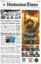 Hindustan Times Delhi - October 07, 2023 October 07, 2023
