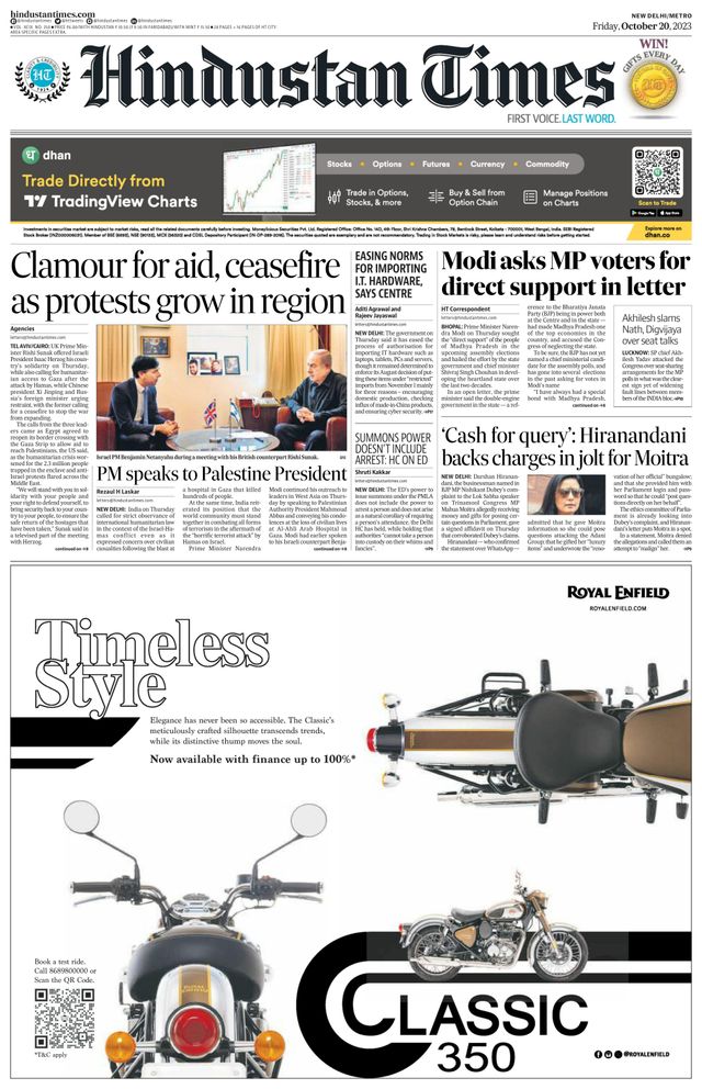 Hindustan Times Delhi