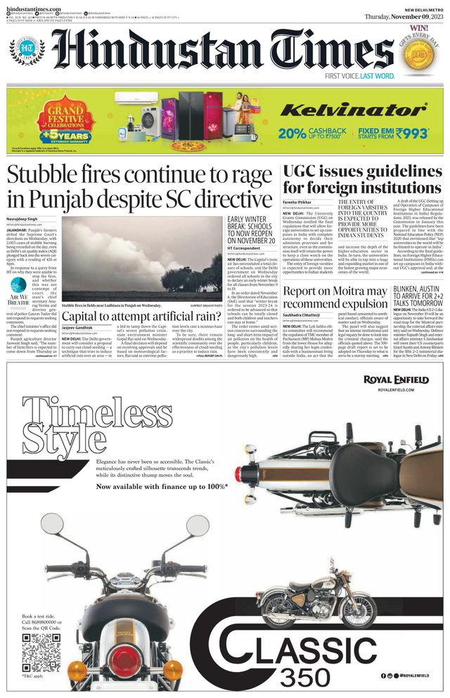 Hindustan Times Delhi