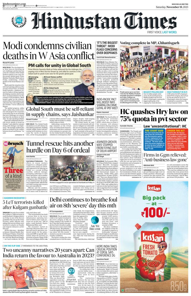 Hindustan Times Delhi