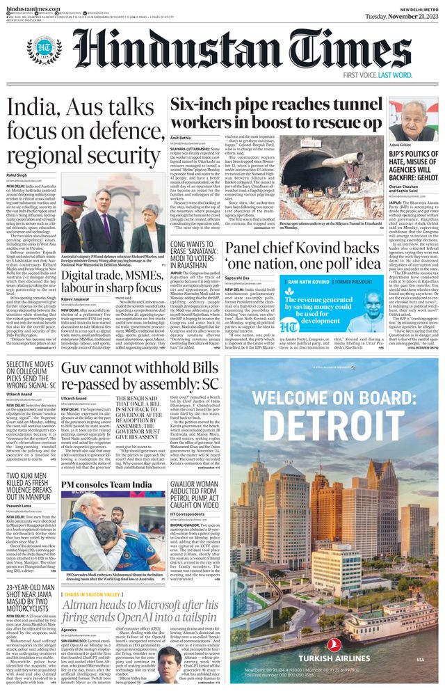 Hindustan Times Delhi