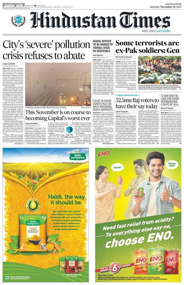 Hindustan Times Delhi