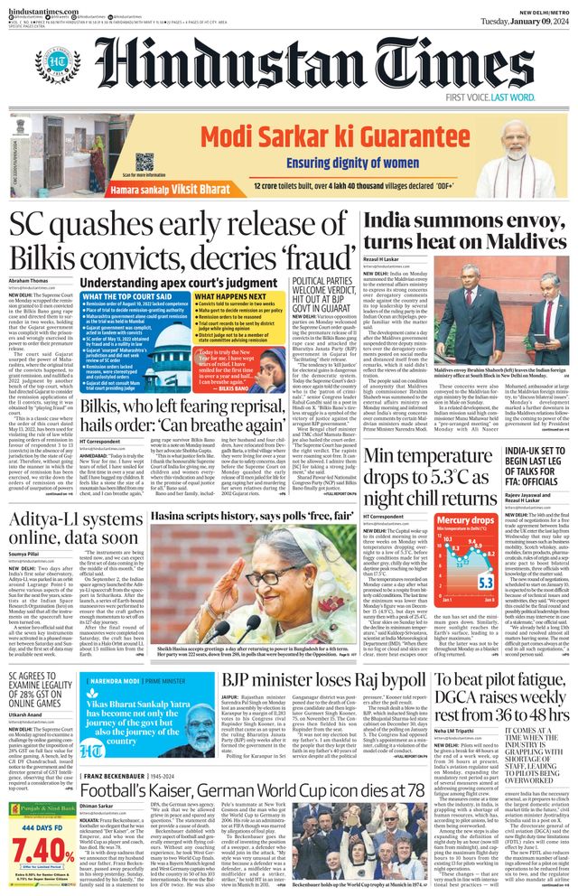 Hindustan Times Delhi