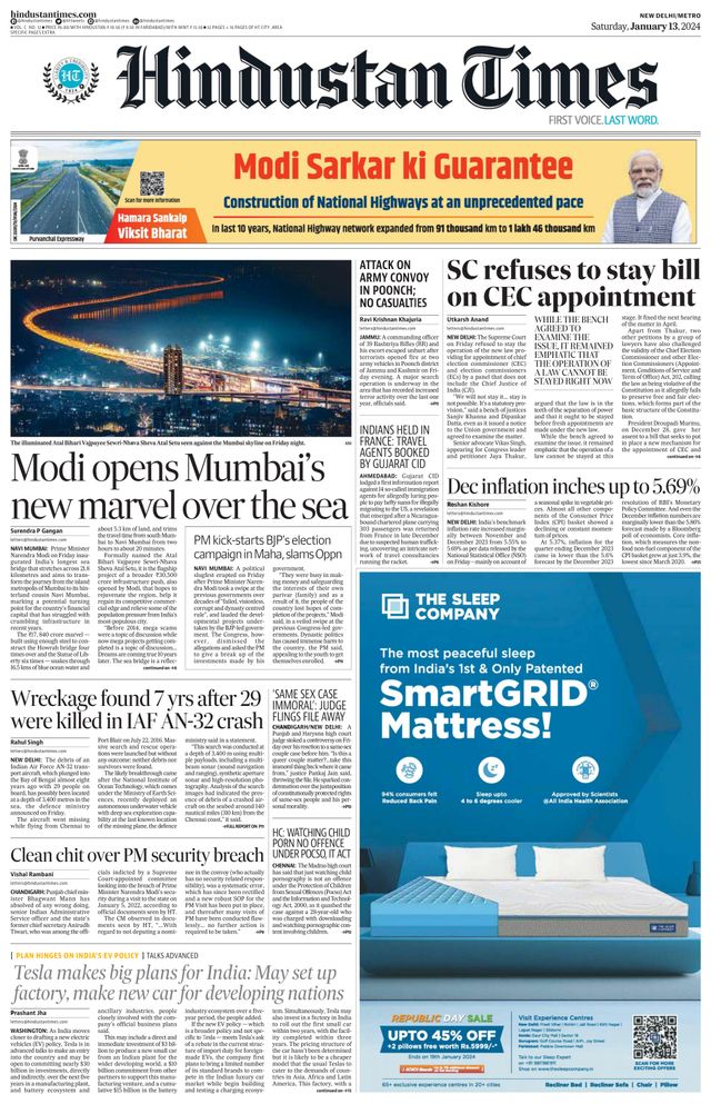 Hindustan Times Delhi