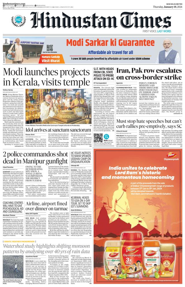 Hindustan Times Delhi