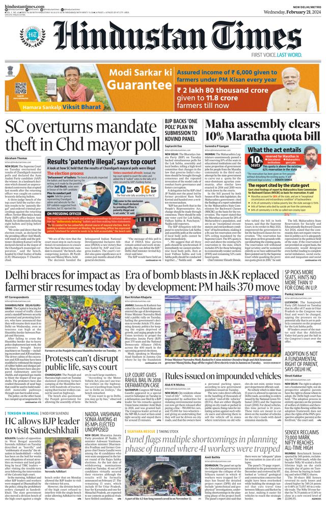 Hindustan Times Delhi
