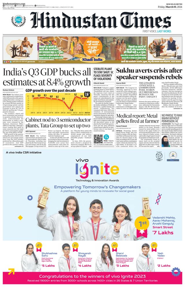 Hindustan Times Delhi