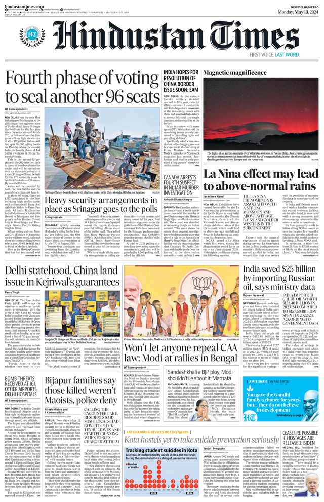 Hindustan Times Delhi