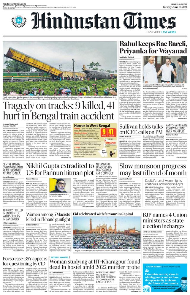 Hindustan Times Delhi