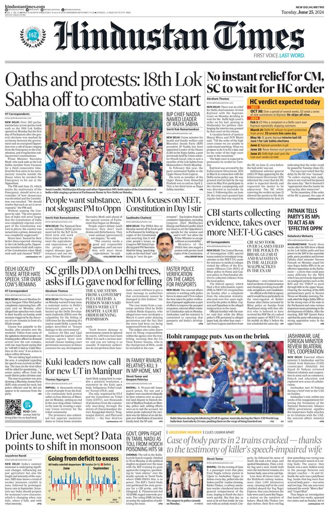 Hindustan Times Delhi