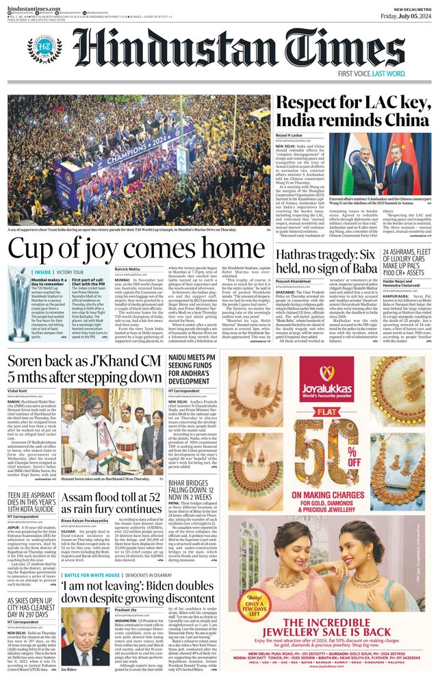 Hindustan Times Delhi
