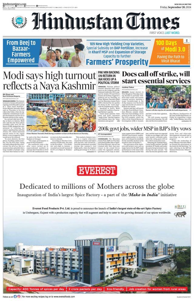 Hindustan Times Delhi