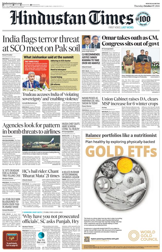 Hindustan Times Delhi