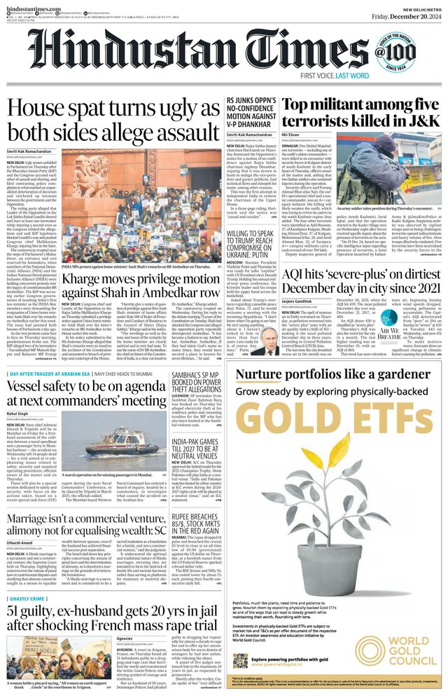 Hindustan Times Delhi