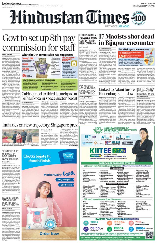 Hindustan Times Delhi