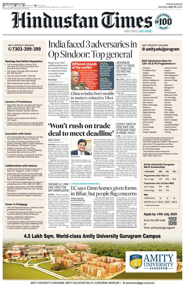 Hindustan Times Delhi