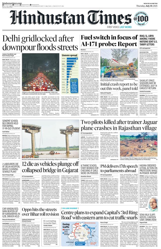 Hindustan Times Delhi
