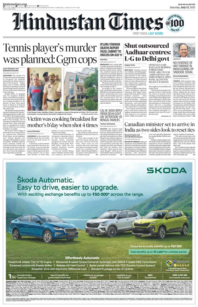 Hindustan Times Delhi