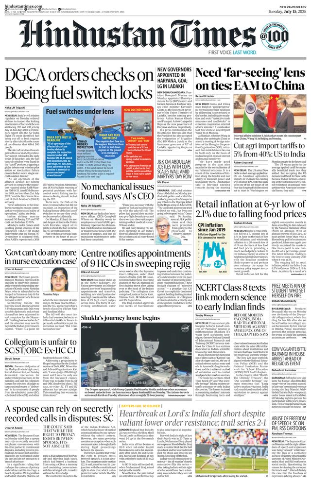 Hindustan Times Delhi
