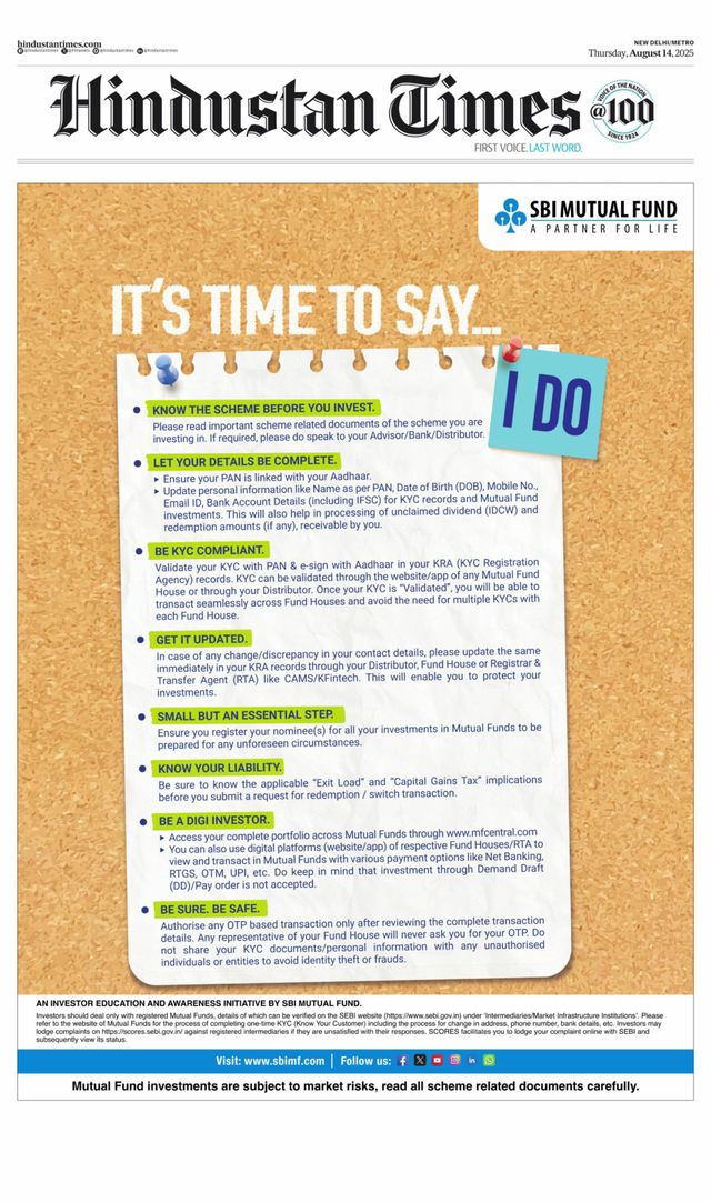 Hindustan Times Delhi