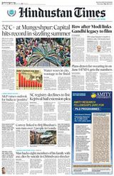 Hindustan Times Gurugram - May 30, 2024 May 30, 2024